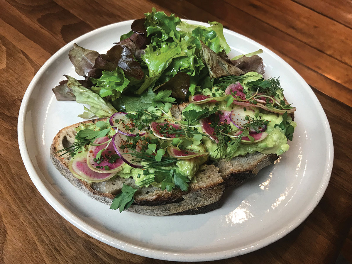 Avocado Tartine at smallSUGAR